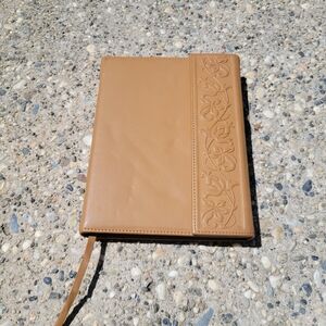 Tan Embossed Journal